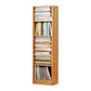Contemporary Manufactured Wood Bookshelf Home Standard Bookcase