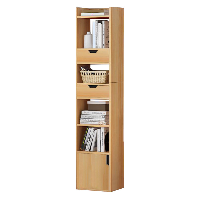 Contemporary Manufactured Wood Bookshelf Home Standard Bookcase