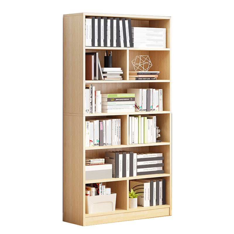 Libreria modem, libreria standard in legno ingegnerizzato con ripiani rettangolari
