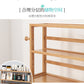 Contemporary Bamboo Bookcase 9-inch Wide Home Standard Bookshelf