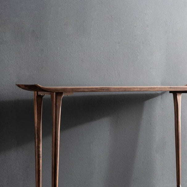 Tisch mit Kiefernmahlholz Konsole, 11,81 Zoll breit, Halle Akzent -Rechtecktisch