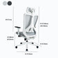 Black / Grey Mesh Office Chair Nylon Frame Rotatable Desk Chair with Wheels Clearhalo 'furn' 'furn_office_chair' 'Furniture' 'Office Chairs' 'Office Furniture' 'office_chair' 5593698