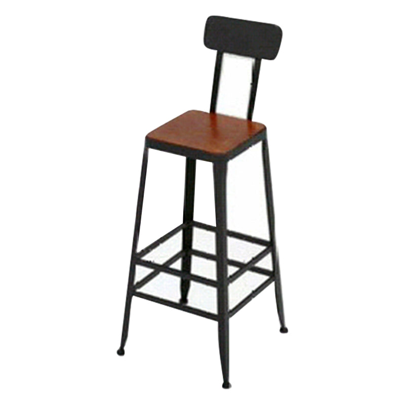 1/5 piezas Mesa de mesa de pub rectangular industrial de la mesa de madera con taburetes altos