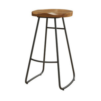 Tavolo da barra del rettangolo industriale set da 1/7 pezzi contropiede in legno massiccio