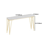 Glam 1/7 Pieces Bar Table Set Rectangle Stone Counter Table with High Stools Clearhalo 'Bar Furniture' 'furn' 'furn_home_bar_bar_sets' 'Furniture' 'Home Bars & Bar Sets' 'home_bar_bar_sets' 'Kitchen & Dining Furniture' 5596875