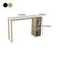 Ensemble de table de bar en pierre glamour 1/3 pièces Rectangle Counter Table Set pour intérieur