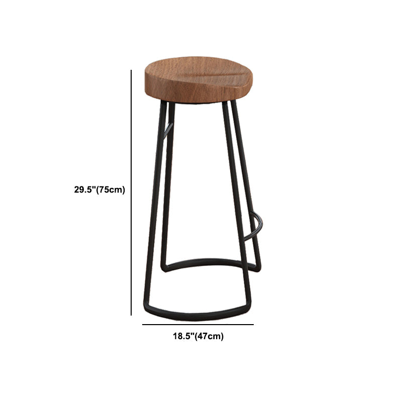 Set di altezza da banco industriale 1/2/3 pezzi in legno massiccio e sgabelli
