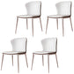 Luxurious Sintered Stone Top Dining Set Rectangle 1/4/5/7/9 Pieces Dining Room Table Set 4 White Chairs Clearhalo 'Dining Room Sets' 'Dining Tables & Seating' 'dining_room_set' 'furn' 'furn_dining_room_set' 'Furniture' 'Kitchen & Dining Furniture' 5596973