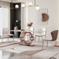 Luxurious Sintered Stone Top Dining Set Rectangle 1/4/5/7/9 Pieces Dining Room Table Set Clearhalo 'Dining Room Sets' 'Dining Tables & Seating' 'dining_room_set' 'furn' 'furn_dining_room_set' 'Furniture' 'Kitchen & Dining Furniture' 5596974