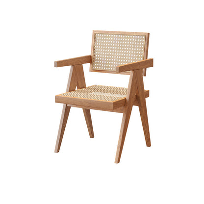 Modern Solid Wood Dining Set 1/2/5/7 Pieces Dining Table with Wood Chairs 1 Wood Chair Clearhalo 'Dining Room Sets' 'Dining Tables & Seating' 'dining_room_set' 'furn' 'furn_dining_room_set' 'Furniture' 'Kitchen & Dining Furniture' 5597067