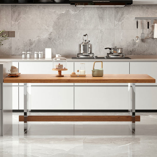 Modern Solid Wood Dining Set 1/2/5/7 Pieces Dining Table with Wood Chairs Clearhalo 'Dining Room Sets' 'Dining Tables & Seating' 'dining_room_set' 'furn' 'furn_dining_room_set' 'Furniture' 'Kitchen & Dining Furniture' 5597077