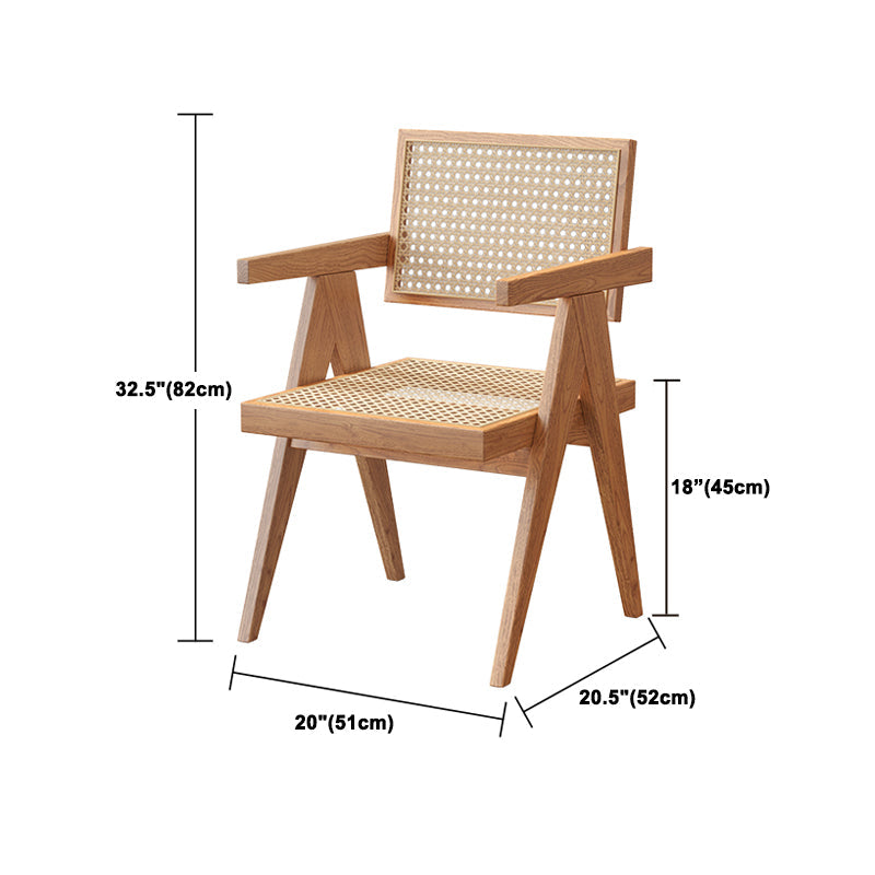 Modern Solid Wood Dining Set 1/2/5/7 Pieces Dining Table with Wood Chairs Clearhalo 'Dining Room Sets' 'Dining Tables & Seating' 'dining_room_set' 'furn' 'furn_dining_room_set' 'Furniture' 'Kitchen & Dining Furniture' 5597083