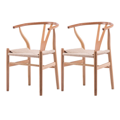 Ensemble de salle à manger moderne 1/2/5 pièces, table et chaises en bois massif
