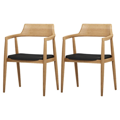 Modern Dining Set Solid Wood 1/2/4/5 Pieces Dining Furniture for Indoor