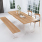 Modern Dining Set Solid Wood 1/2/4/5 Pieces Dining Furniture for Indoor