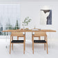 Modern Dining Set Solid Wood 1/2/4/5 Pieces Dining Furniture for Indoor