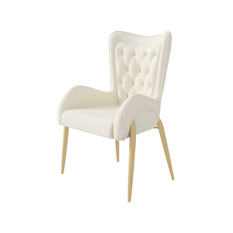 Nordic 1/4/5 Pieces Dining Set Round Stone Dining Table for Dining Room 1 Beige Chair Clearhalo 'Dining Room Sets' 'Dining Tables & Seating' 'dining_room_set' 'furn' 'furn_dining_room_set' 'Furniture' 'Kitchen & Dining Furniture' 5597159