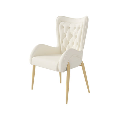 Nordic 1/4/5 Pieces Dining Set Round Stone Dining Table for Dining Room 1 Beige Chair Clearhalo 'Dining Room Sets' 'Dining Tables & Seating' 'dining_room_set' 'furn' 'furn_dining_room_set' 'Furniture' 'Kitchen & Dining Furniture' 5597159