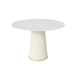 Nordic 1/4/5 Pieces Dining Set Round Stone Dining Table for Dining Room Clearhalo 'Dining Room Sets' 'Dining Tables & Seating' 'dining_room_set' 'furn' 'furn_dining_room_set' 'Furniture' 'Kitchen & Dining Furniture' 5597164