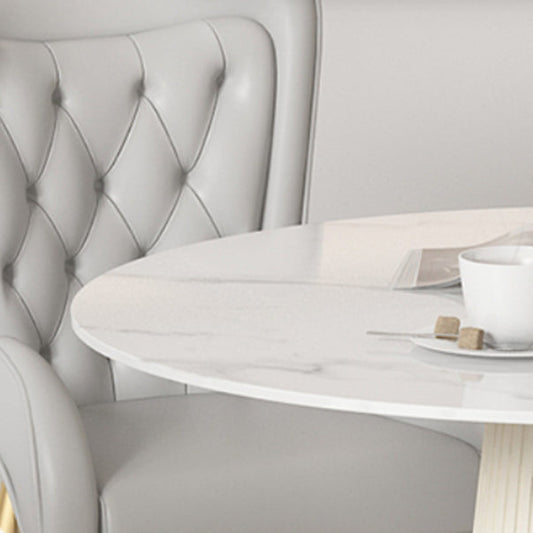 Tavolo da pranzo rotondo da pranzo da pranzo al 1/4/5 di pezzi nordici per sala da pranzo