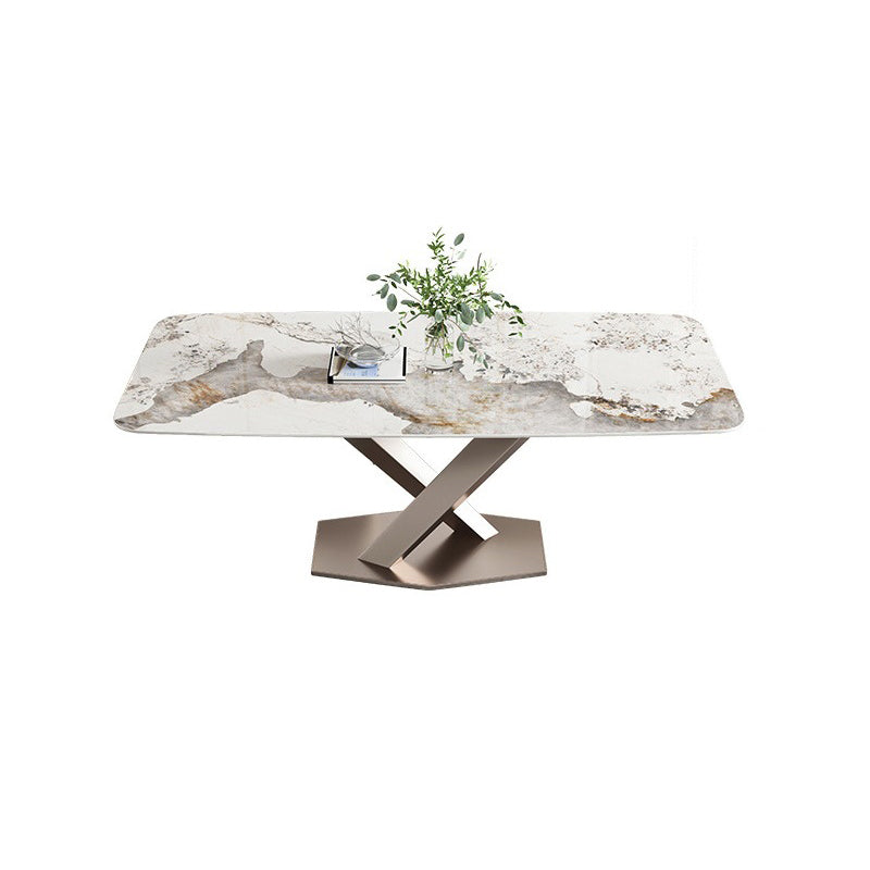 Modern Dining Set Stone 1/4/5/7 Pieces Dining Furniture for Home