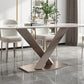 Modern Dining Set Stone 1/4/5/7 Pieces Dining Furniture for Home