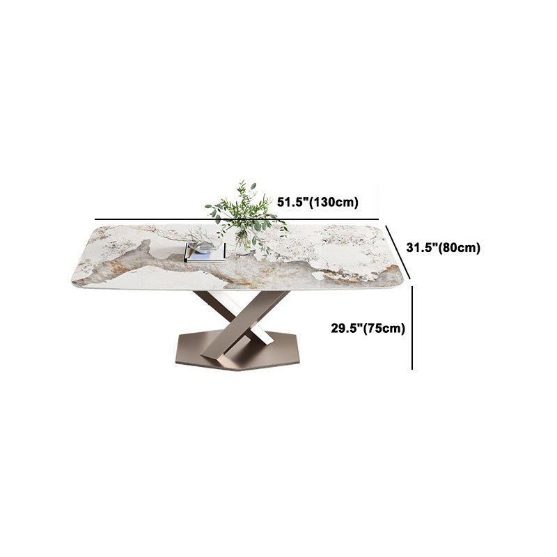 Modern Dining Set Stone 1/4/5/7 Pieces Dining Furniture for Home