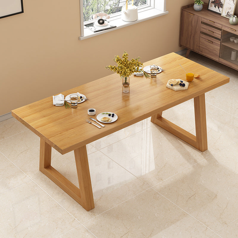 Modern Wood Dining Set 1/2/4/5 Pieces Indoor Dining Furniture for Kitchen Clearhalo 'Dining Room Sets' 'Dining Tables & Seating' 'dining_room_set' 'furn' 'furn_dining_room_set' 'Furniture' 'Kitchen & Dining Furniture' 5597243