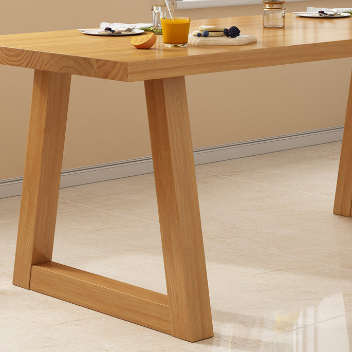 Modern Wood Dining Set 1/2/4/5 Pieces Indoor Dining Furniture for Kitchen Clearhalo 'Dining Room Sets' 'Dining Tables & Seating' 'dining_room_set' 'furn' 'furn_dining_room_set' 'Furniture' 'Kitchen & Dining Furniture' 5597248