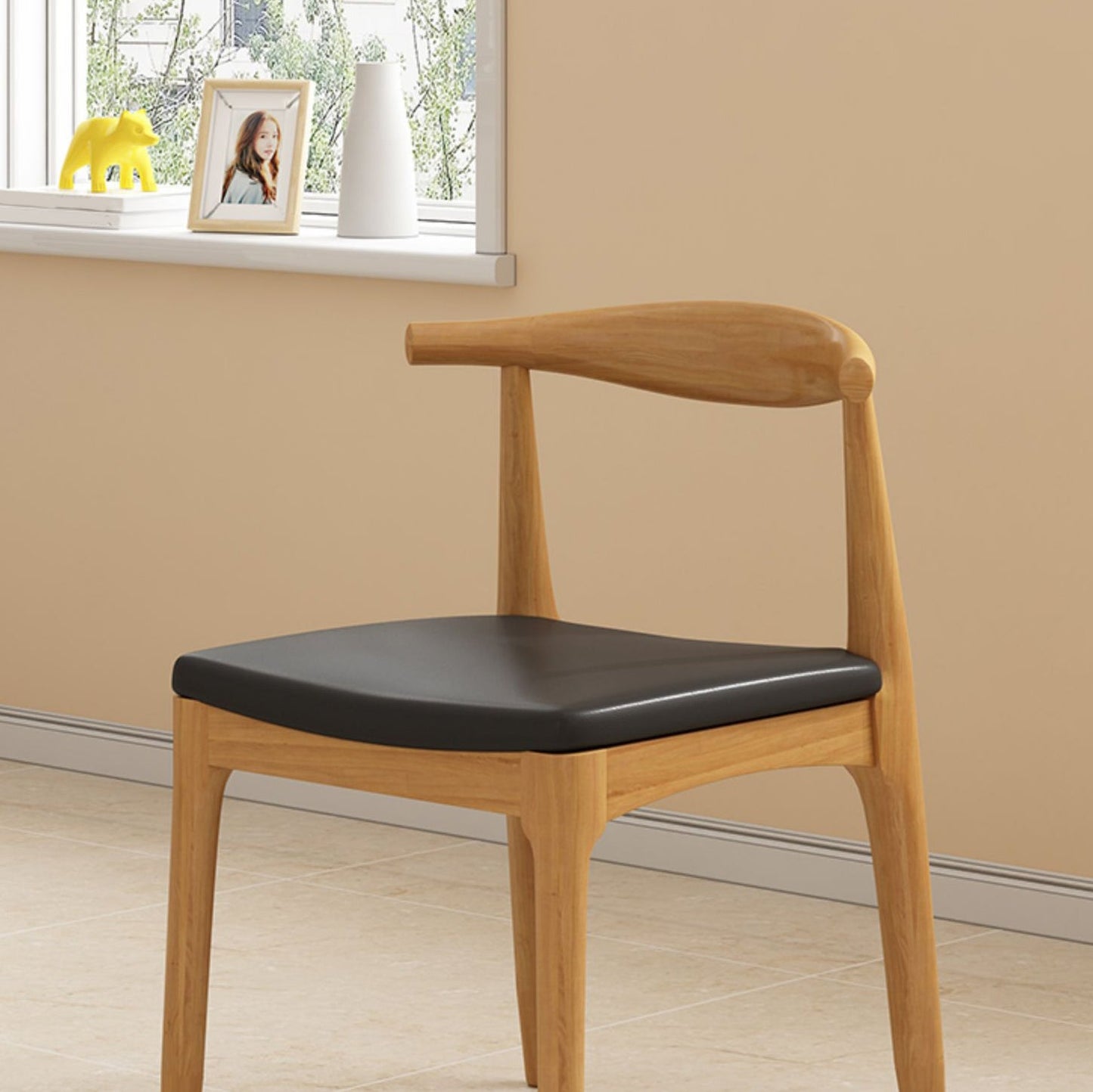 Modern Wood Dining Set 1/2/4/5 Pieces Indoor Dining Furniture for Kitchen Clearhalo 'Dining Room Sets' 'Dining Tables & Seating' 'dining_room_set' 'furn' 'furn_dining_room_set' 'Furniture' 'Kitchen & Dining Furniture' 5597249