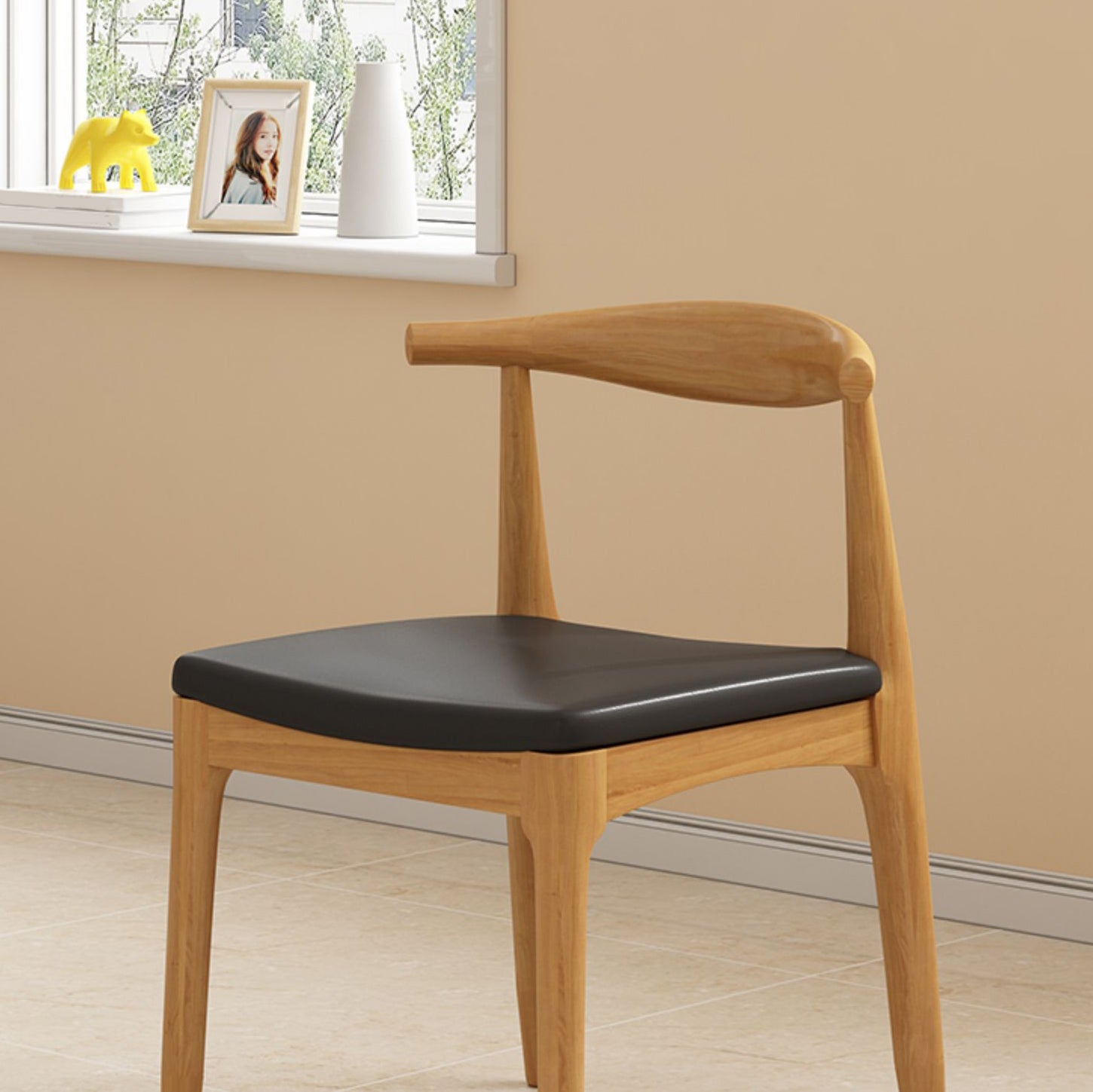 Modern Wood Dining Set 1/2/4/5 Pieces Indoor Dining Furniture for Kitchen Clearhalo 'Dining Room Sets' 'Dining Tables & Seating' 'dining_room_set' 'furn' 'furn_dining_room_set' 'Furniture' 'Kitchen & Dining Furniture' 5597249