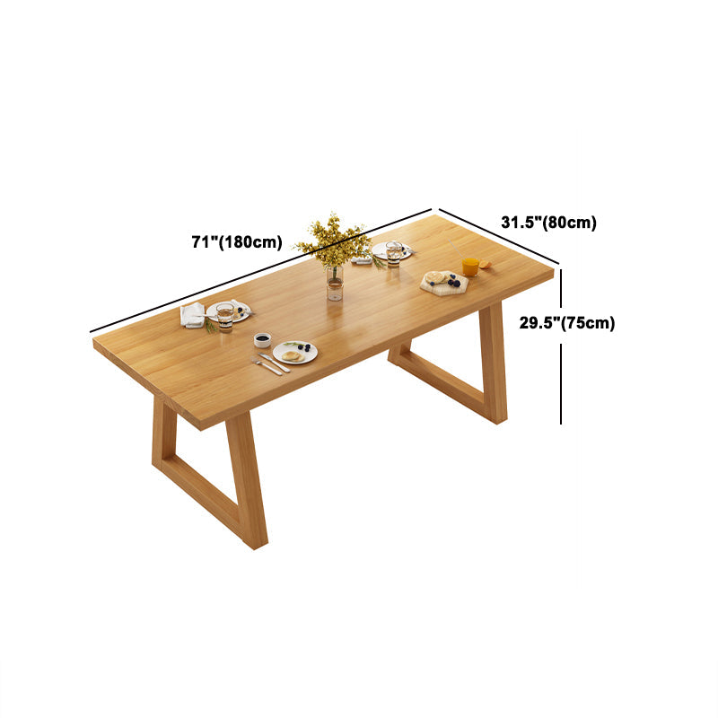 Modern Wood Dining Set 1/2/4/5 Pieces Indoor Dining Furniture for Kitchen Clearhalo 'Dining Room Sets' 'Dining Tables & Seating' 'dining_room_set' 'furn' 'furn_dining_room_set' 'Furniture' 'Kitchen & Dining Furniture' 5597258