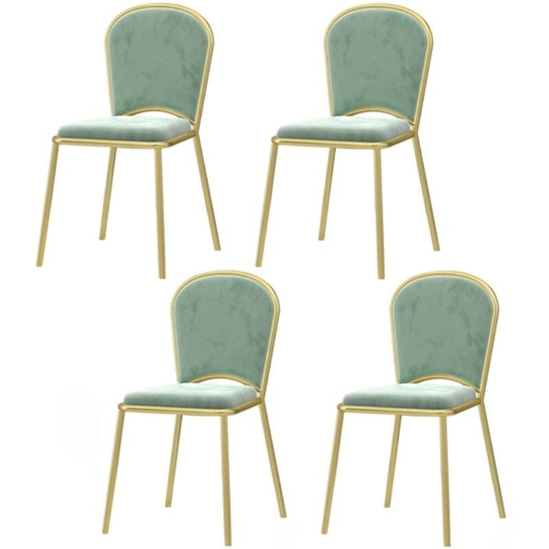 Nordic 1/4/5/7 Pieces Dining Set Rectangle Stone Dining Table for Kitchen Dining Room 4 Green Chairs Clearhalo 'Dining Room Sets' 'Dining Tables & Seating' 'dining_room_set' 'furn' 'furn_dining_room_set' 'Furniture' 'Kitchen & Dining Furniture' 5597270