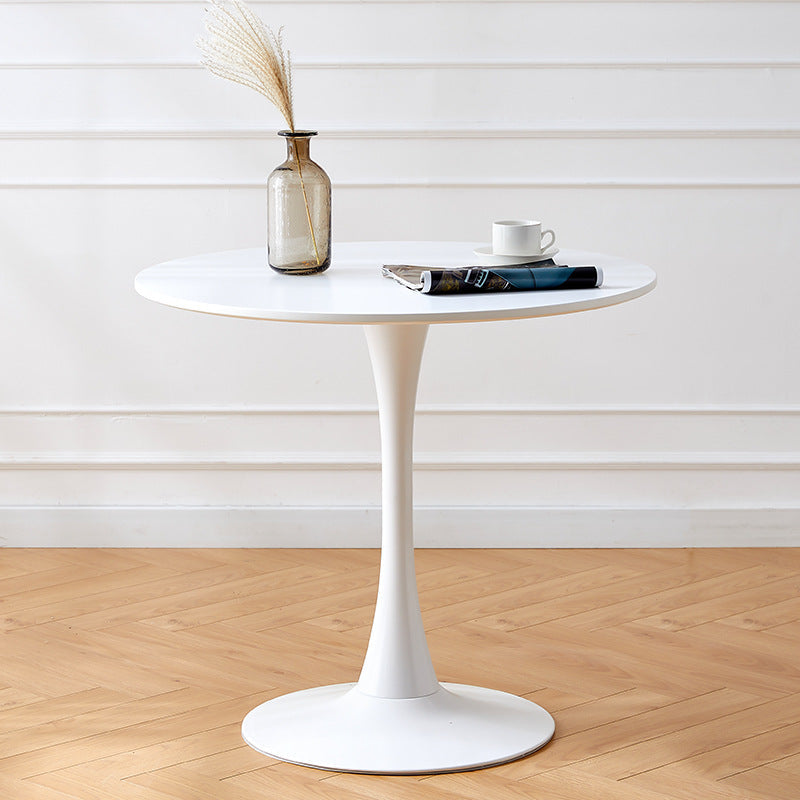 Moderne witte vervaardigde houten tafel Tulp-eettafel voor thuis