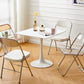 Moderne witte vervaardigde houten tafel Tulp-eettafel voor thuis