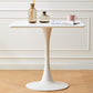 Moderne witte vervaardigde houten tafel Tulp-eettafel voor thuis
