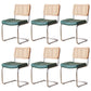 Contemporary Side Chairs Upholstered Armless Dining Chairs for Home