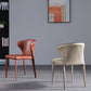 Upholstered Armless Dining Chairs Modern Faux Leather Side Chair