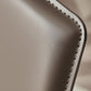 Faux Leather Armless Dining Chairs Upholstered Dining Chairs