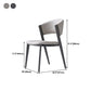 Contemporary Gray Dining Accent Chair Faux Leather Dining Side Chair