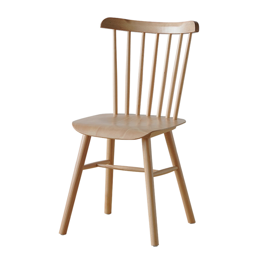 Solid Wood Armless Dining Chairs Contemporary Dining Accent Chair Wood 1 Piece Clearhalo 'Dining Chairs' 'Dining Tables & Seating' 'dining_chair' 'furn' 'furn_dining_chair' 'Furniture' 'Kitchen & Dining Furniture' 5597951