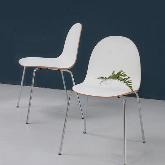 Solid Wood Dining Accent Chair Contemporary Side Dining Chairs