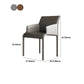 Upholstered Dining Accent Chair Faux Leather Dining Chair for Home