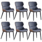 Industrial Dining Room Chair Upholstered Armless Dining Chairs