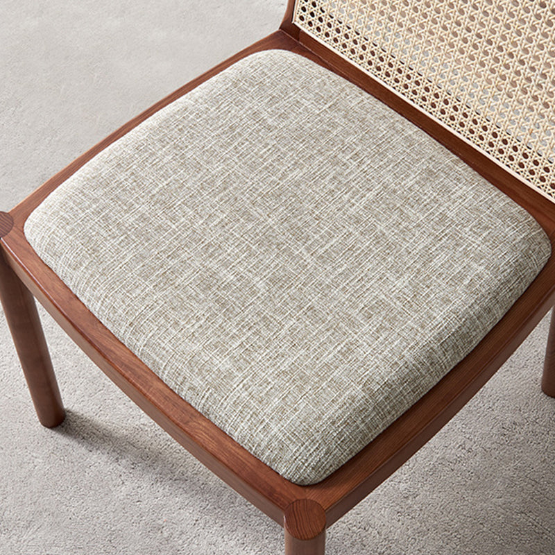 Sedie da pranzo tradizionali senza braccia sedia in legno massiccio set per la casa