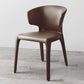 Faux Leather Dining Accent Chair Wingback Arm Chair for Home Clearhalo 'Dining Chairs' 'Dining Tables & Seating' 'dining_chair' 'furn' 'furn_dining_chair' 'Furniture' 'Kitchen & Dining Furniture' 5598358