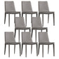 Faux Leather Dining Room Chair Modern Upholstered Dining Side Chair