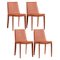 Faux Leather Dining Room Chair Modern Upholstered Dining Side Chair
