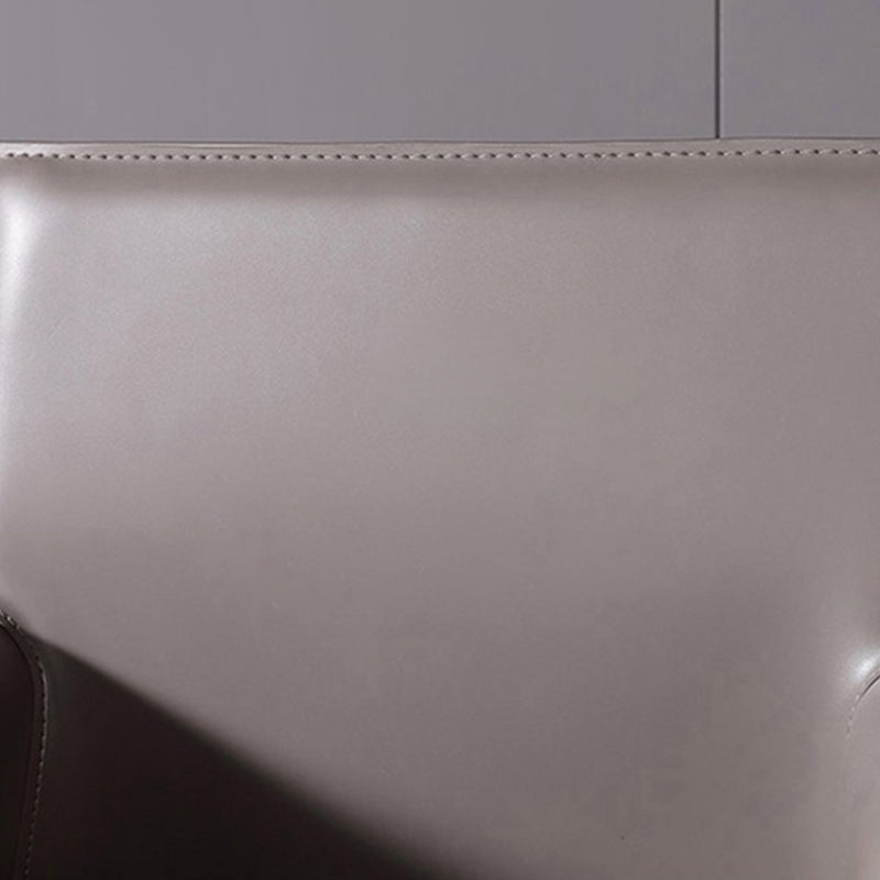 Contemporary Faux Leather Dining Chair Upholstered Dining Arm Chair Clearhalo 'Dining Chairs' 'Dining Tables & Seating' 'dining_chair' 'furn' 'furn_dining_chair' 'Furniture' 'Kitchen & Dining Furniture' 5598503