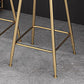 Industrial Metal Barstool Faux Leather Fabric Counter Stool with Gold Legs Clearhalo 'Bar Furniture' 'Bar Stools' 'bar_stools' 'furn' 'furn_bar_stools' 'Furniture' 'Kitchen & Dining Furniture' 5599101